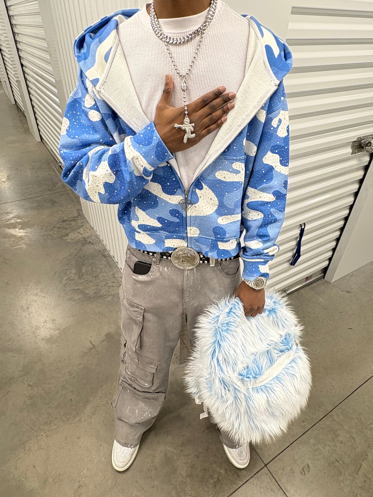 “Code Freeze” Zip Up