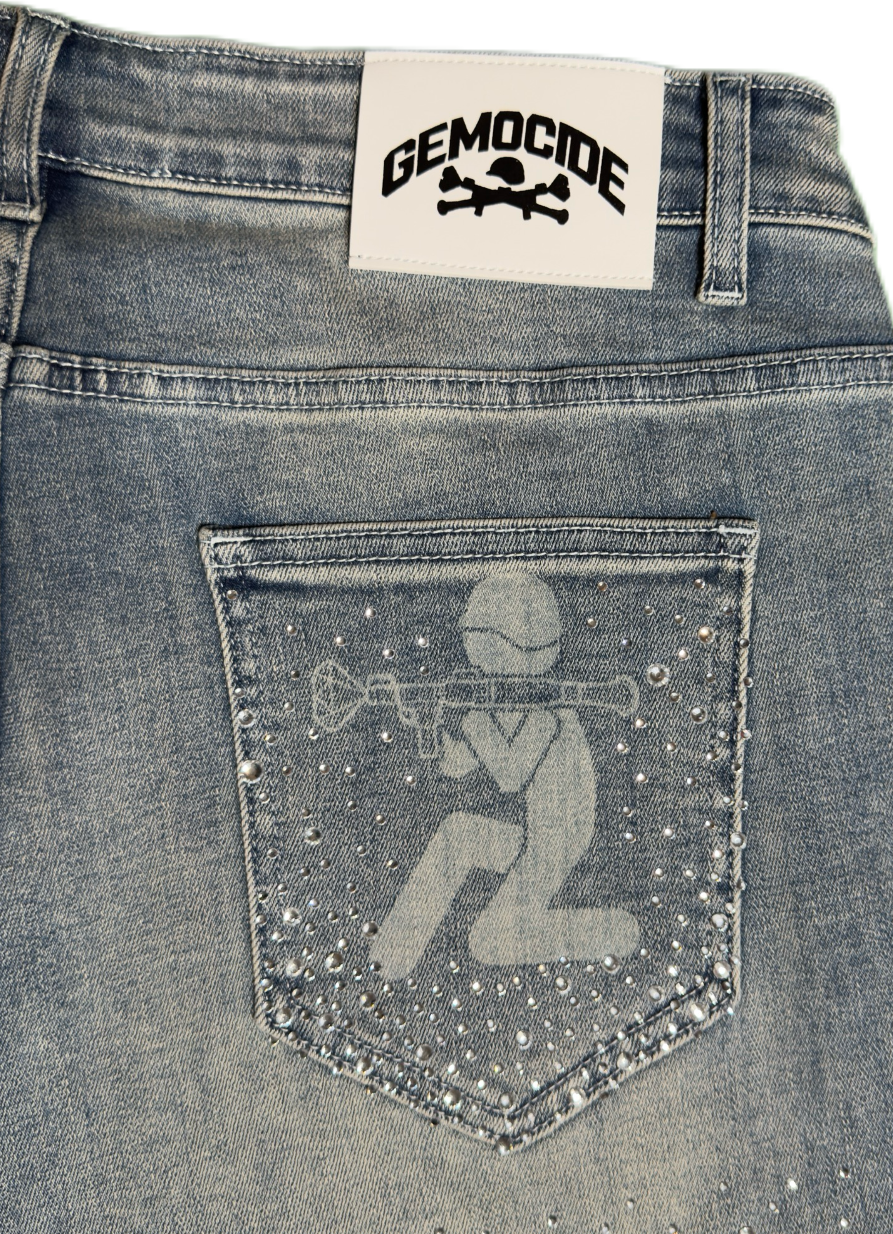 Gemocide Artillery Jorts - GEMOCIDE