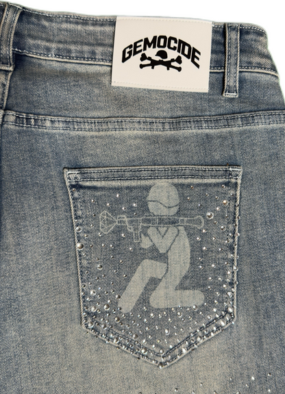 Gemocide Artillery Jorts - GEMOCIDE