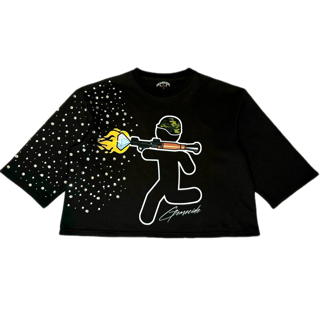 Rhinestone Infantry Crewneck